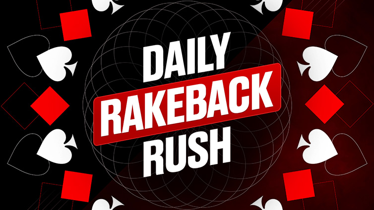 Complete your weekly rake back challenges to get cash prizes. 