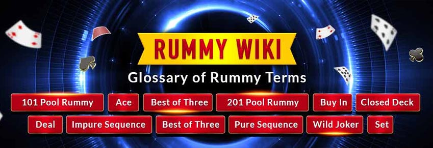 rummy terms