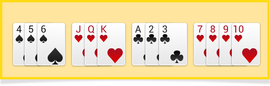 Rummy Sequence - Pure and Impure Sequence in Rummy
