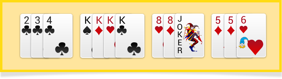 Rummy Sequence - Pure and Impure Sequence in Rummy