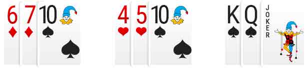 Impure sequenes including wild joker 2