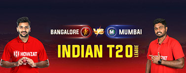 Bangalore vs Mumbai Indian T20 League