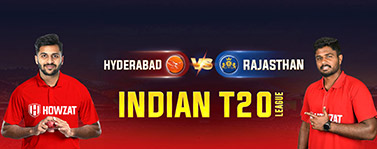 Hyderabad vs Rajasthan Indian T20 League