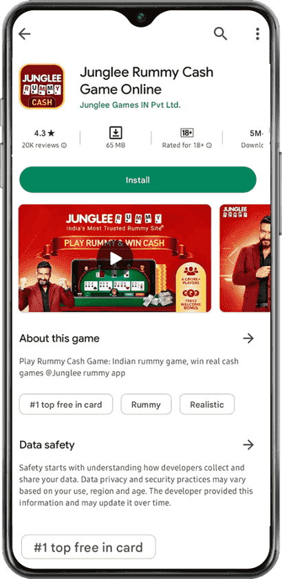 Download junglee rummy cash game