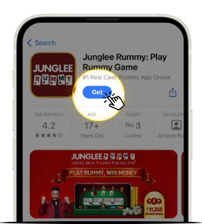 download junglee rummy app from IOS