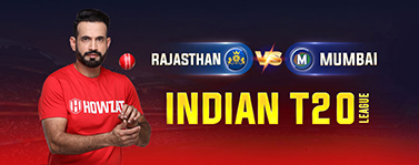Rajasthan vs Mumbai Indian T20 League