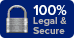100% Legal & Secure