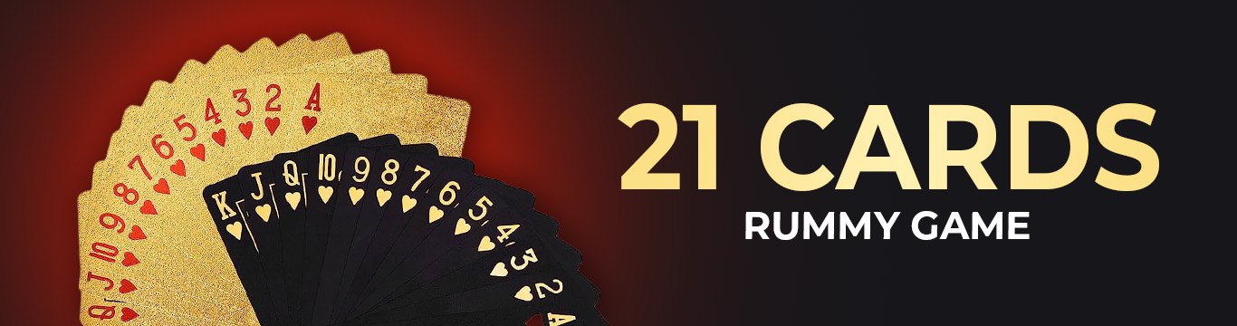 21 Cards Rummy Game