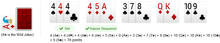 12 step rummy card game