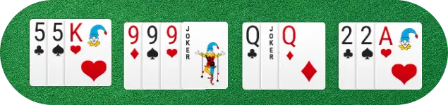 card set with joker