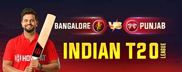Bangalore vs Punjab Indian T20 League